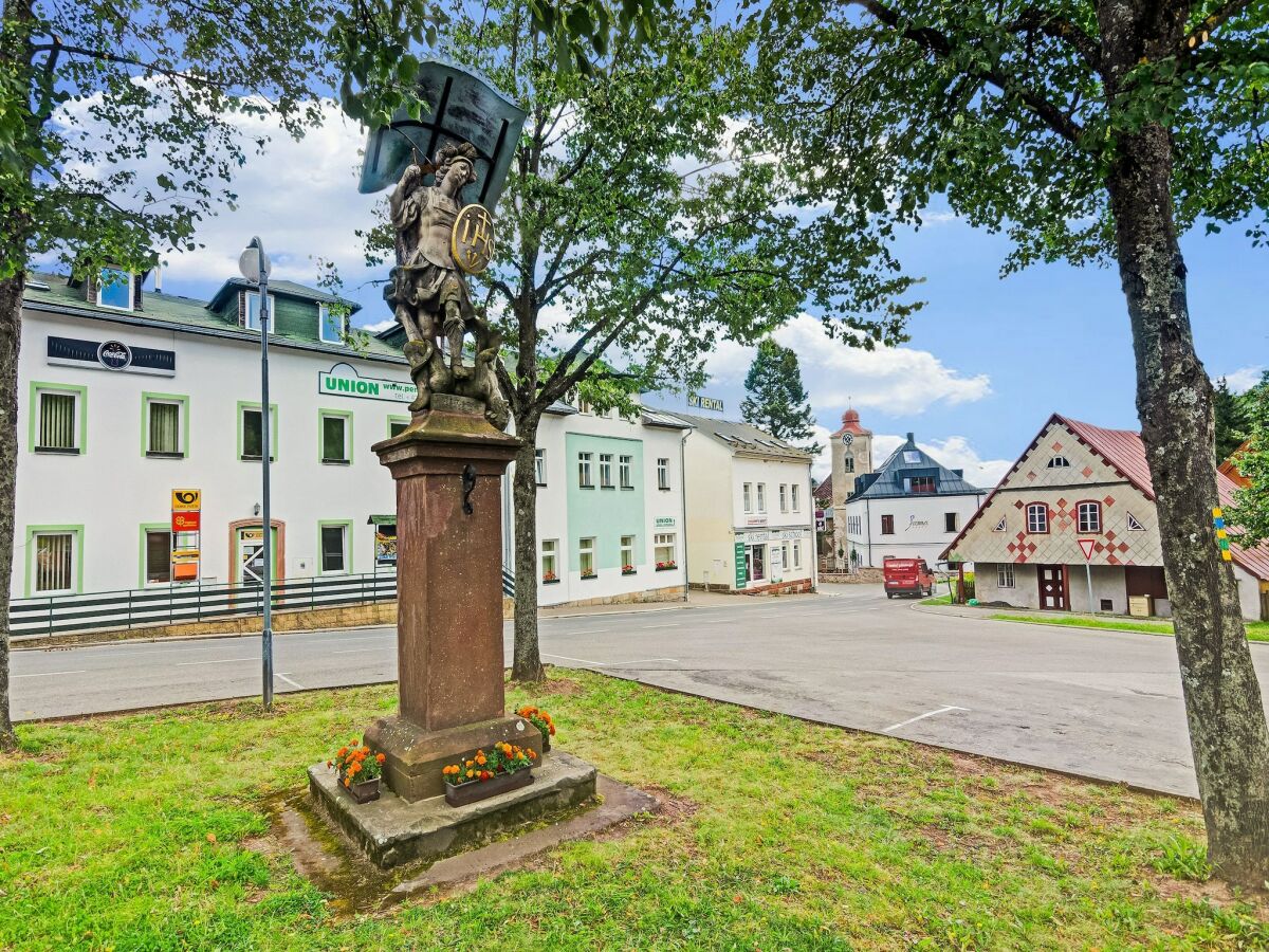 Ferienhaus Černý Důl Umgebung 38