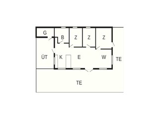 Ferienhaus Hejlsminde Grundriss 58