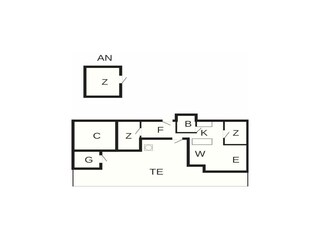 Maison de vacances Tisvildeleje Plan d'étage 44