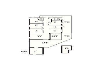 Maison de vacances Aalbæk Plan d'étage 3