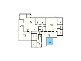 Maison de vacances Vaeggerløse Plan d'étage 40