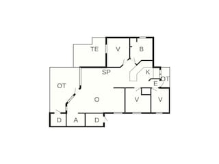 Holiday house Ydø Floor Plan 36