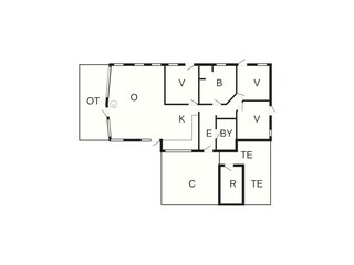 Maison de vacances Virksund Plan d'étage 32