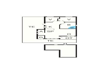 Casa per le vacanze Humble Pianta del piano 26