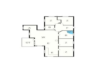 Maison de vacances Ansager Plan d'étage 68