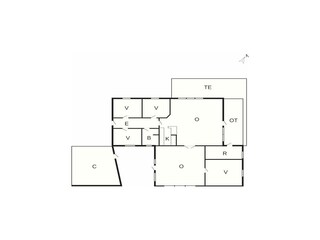 Casa per le vacanze Bønnerup Strand Pianta del piano 22