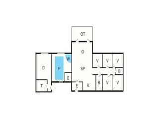 Maison de vacances Havneby Plan d'étage 6