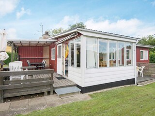 Ferienhaus Flovt Strand Außenaufnahme 2