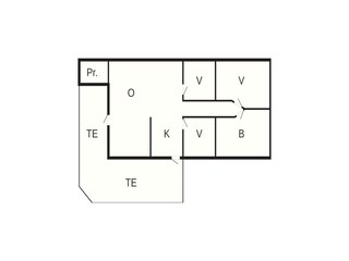 Maison de vacances Vorupør Plan d'étage 27
