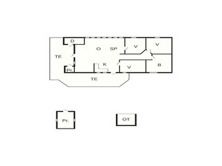 Holiday house Vorupør Floor Plan 3