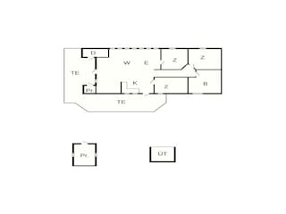 Ferienhaus Vorupør Grundriss 27