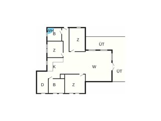 Casa per le vacanze Ansager Pianta del piano 4