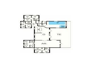 Casa per le vacanze Brenderup Pianta del piano 40