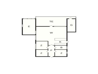 Maison de vacances Vaeggerløse Plan d'étage 30