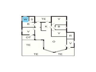 Casa per le vacanze Trend Pianta del piano 21