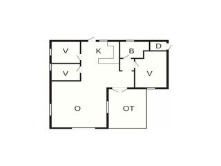 Maison de vacances Øster Assels Plan d'étage 34