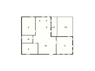 Ferienhaus Bjerge Strand Grundriss 7