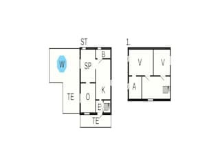 Casa per le vacanze Bengtsfors Pianta del piano 43