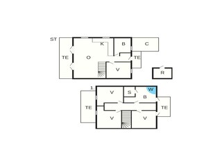 Maison de vacances Gjern Plan d'étage 38