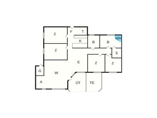 Vakantiehuis Großenbrode Grondplan 3
