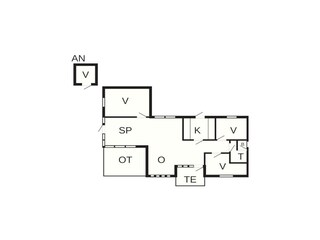 Holiday house Knebel Floor Plan 2