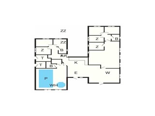 Casa de vacaciones Brenderup Plano de planta 3