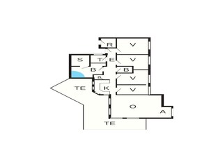 Casa per le vacanze Sommerodde Pianta del piano 26