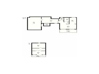 Holiday house Vaeggerløse Floor Plan 2