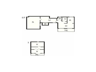 Maison de vacances Vaeggerløse Plan d'étage 2