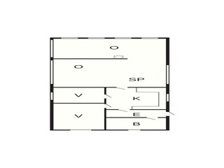 Maison de vacances Vejby Strand Plan d'étage 43