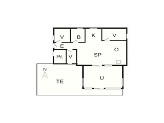 Casa de vacaciones Humble Plano de planta 32