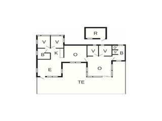 Vakantiehuis Hou Grondplan 39