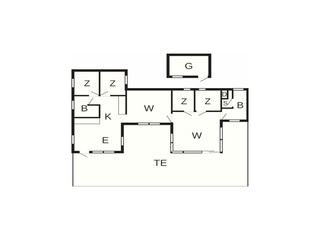 Ferienhaus Hou Grundriss 11