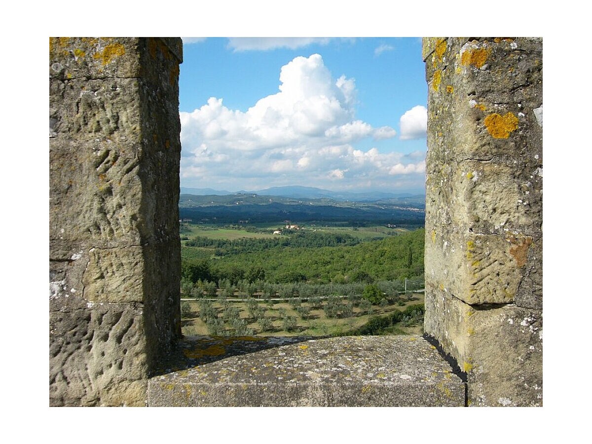 Blick über die Toskana