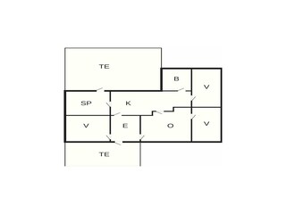 Vakantiehuis Rodenäs Grondplan 36