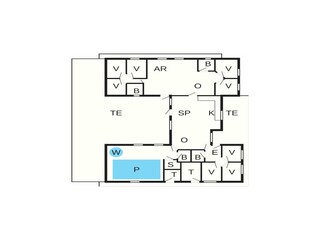 Ferienhaus Marielyst Grundriss 53