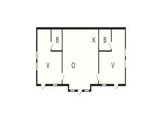 Appartement Tysnes Plan d'étage 45