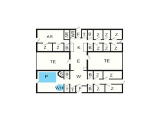 Holiday house Ørding Floor Plan 2