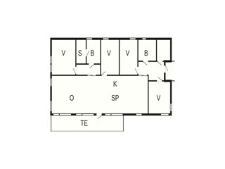 Casa de vacaciones Fåvang Plano de planta 40