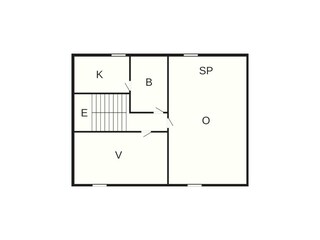 Appartement Ansager Grondplan 24