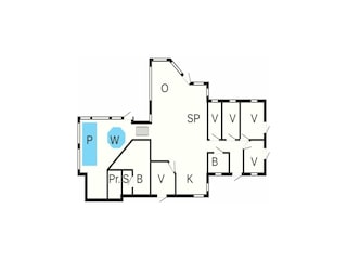 Ferienhaus Spodsbjerg Grundriss 3