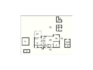 Vakantiehuis Aalbæk Grondplan 38