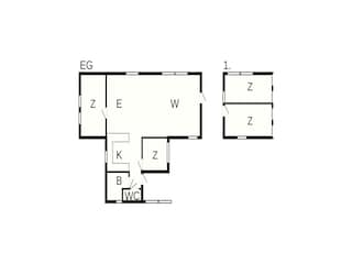 Holiday house Süd-Norwegen Floor Plan 46