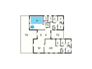 Holiday house Houstrup Floor Plan 12