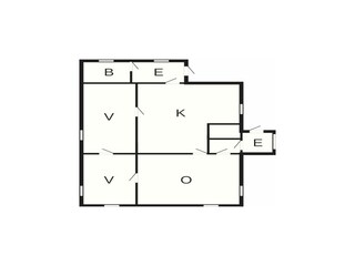 Vakantiehuis Ellös Grondplan 28