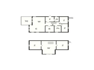 Vakantiehuis Norwegen Grondplan 7