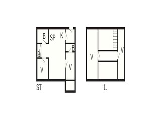 Vakantiehuis Kulhuse Grondplan 27