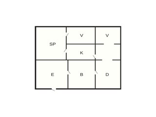 Maison de vacances Højer Plan d'étage 37