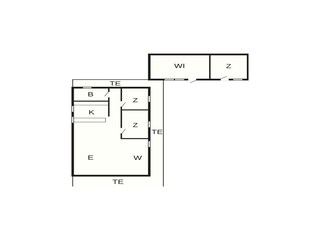 Casa de vacaciones Hals Plano de planta 7