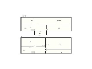 Casa de vacaciones Øystese Plano de planta 15